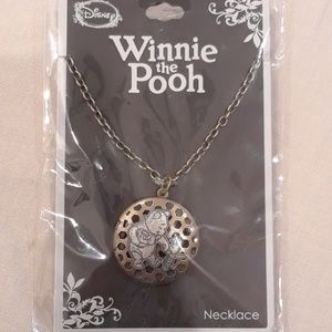 Pooh Honeycomb Locket Necklace